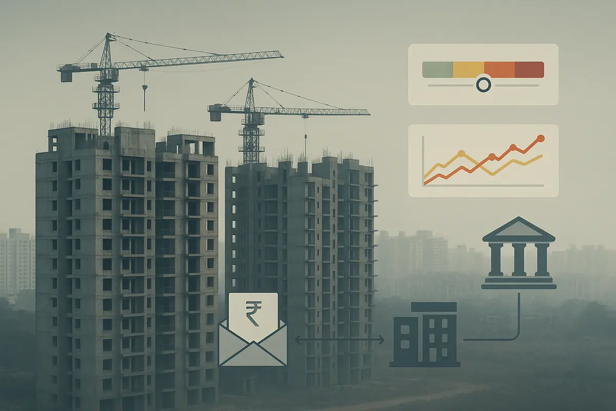 A Basel-Like Early Warning Framework for Real Estate Insolvency in India